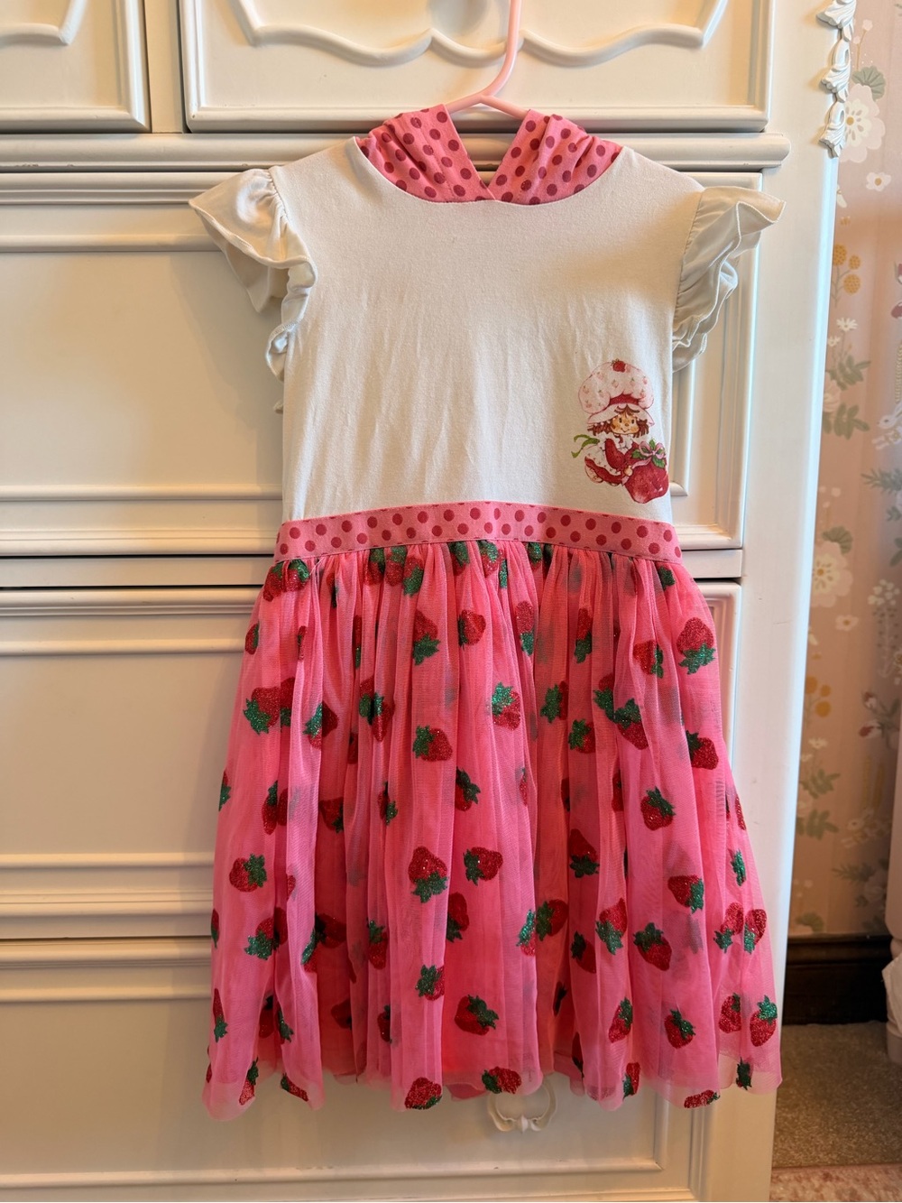 Girls Strawberry Shortcake Tutu Dress 6-7